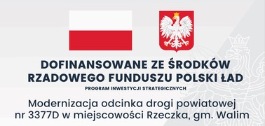 Modernizacja odcinka drogi powiatowej Nr 3377D w miejscowości Rzeczka, gm. Walim