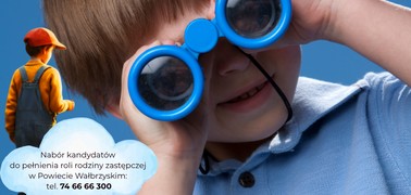Otwórz swój dom i serce. Zostań rodziną zastępczą w Powiecie Wałbrzyskim