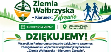 Partnerzy z sercem do zdrowia. Wyrazy wdzięczności od Powiatu Wałbrzyskiego